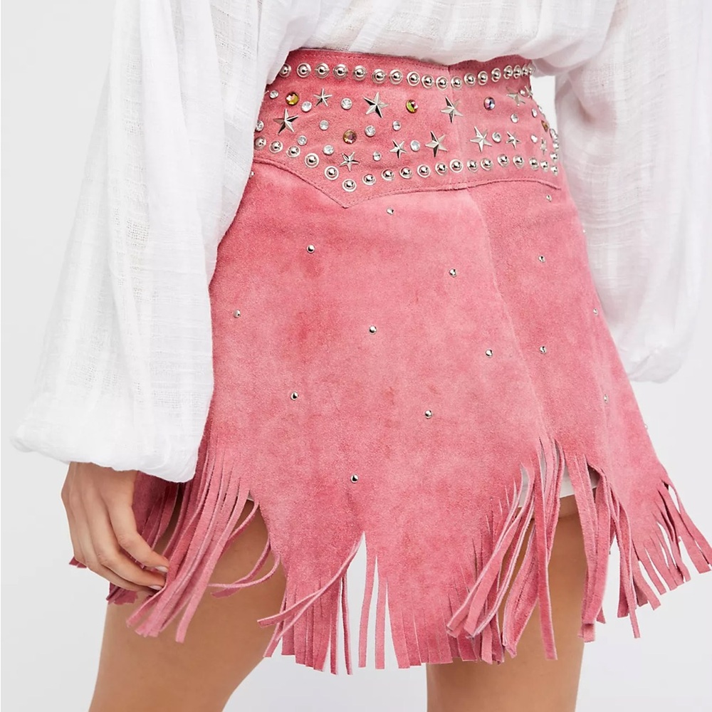 UNDERSTATED LEATHER-Paris, Texas Chaps belt/skirt